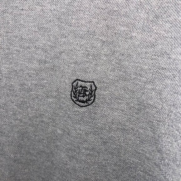 The Kooples Mens Polo Shirt Size Small Gray Short Sleeve Pure Cotton New - Picture 4 of 10